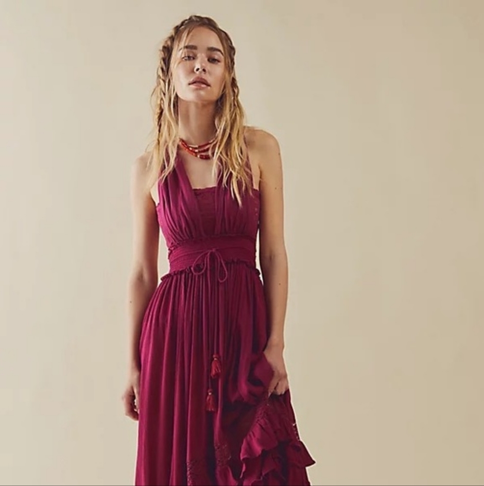 Large Free People Santa Maria Maxi "Off Beat"